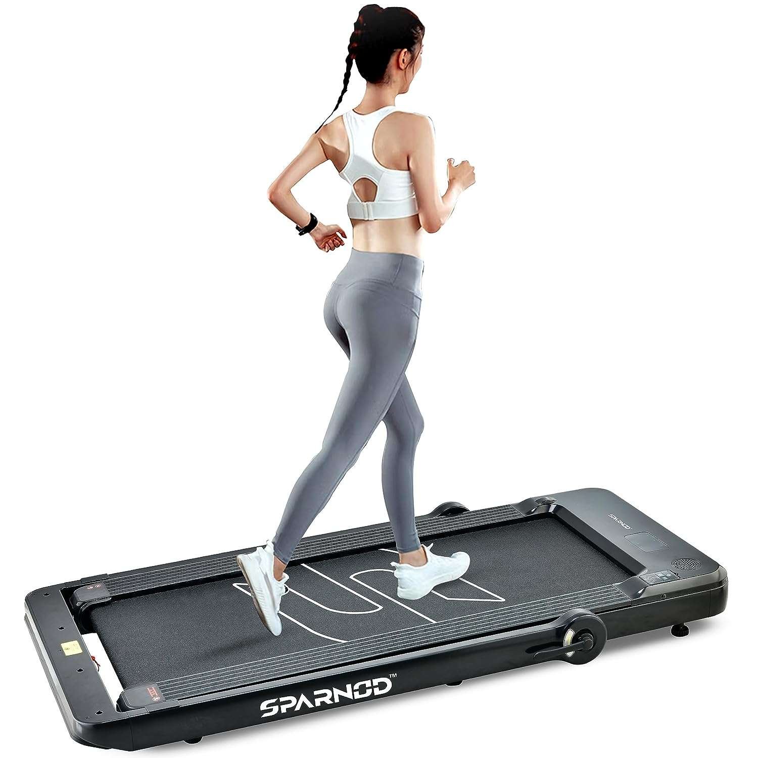 Sparnod Fitness STH-3060 2 in 1 Foldable Treadmill