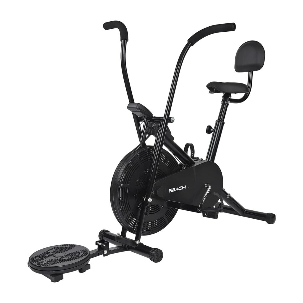 Reach AB-110 BST Air Bike Exercise Cycle with Moving or Stationary Handle