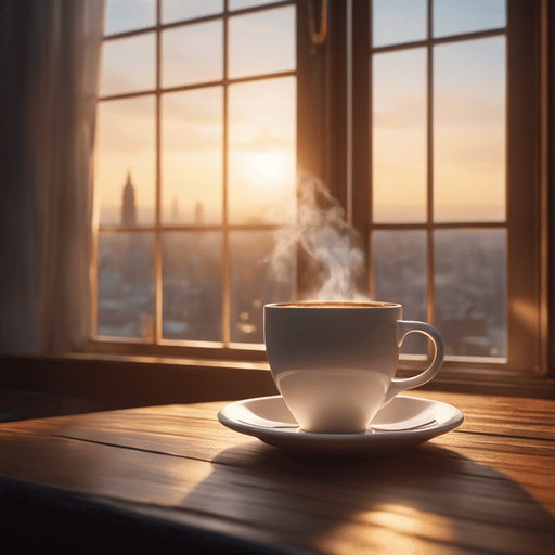 starting a fresh day after quality sleep