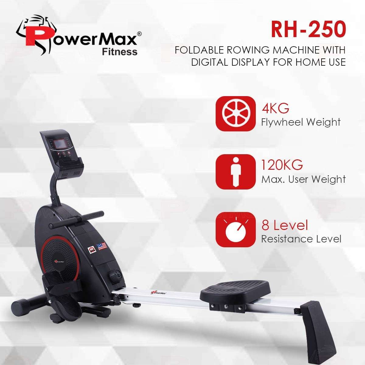 PowerMax Fitness RH-250
